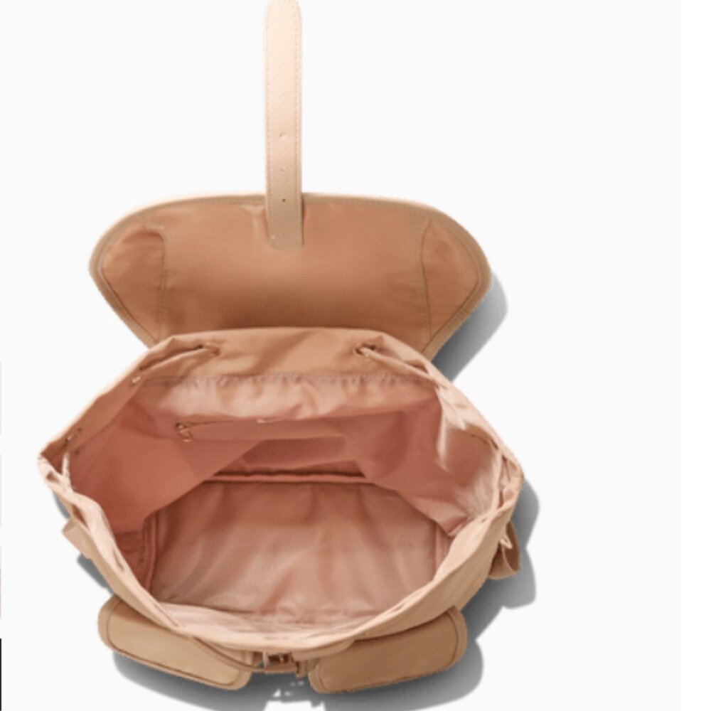 Year of Ours Backpack Color: Taupe - Picture 8 of 8